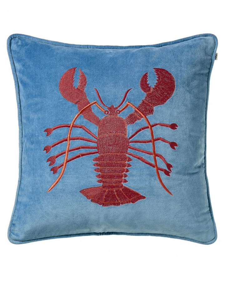 Lobster - Heaven Blue/Apricot Orange i gruppen Kuddar / Stil / Prydnadskuddar hos Chhatwal & Jonsson (ZCC100150-27V)