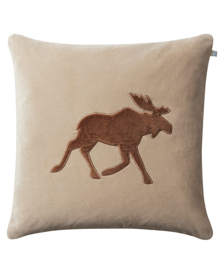 Moose - Tan/Cognac i gruppen Kuddar / Stil / Julkuddar hos Chhatwal & Jonsson (ZCC120107-24V)