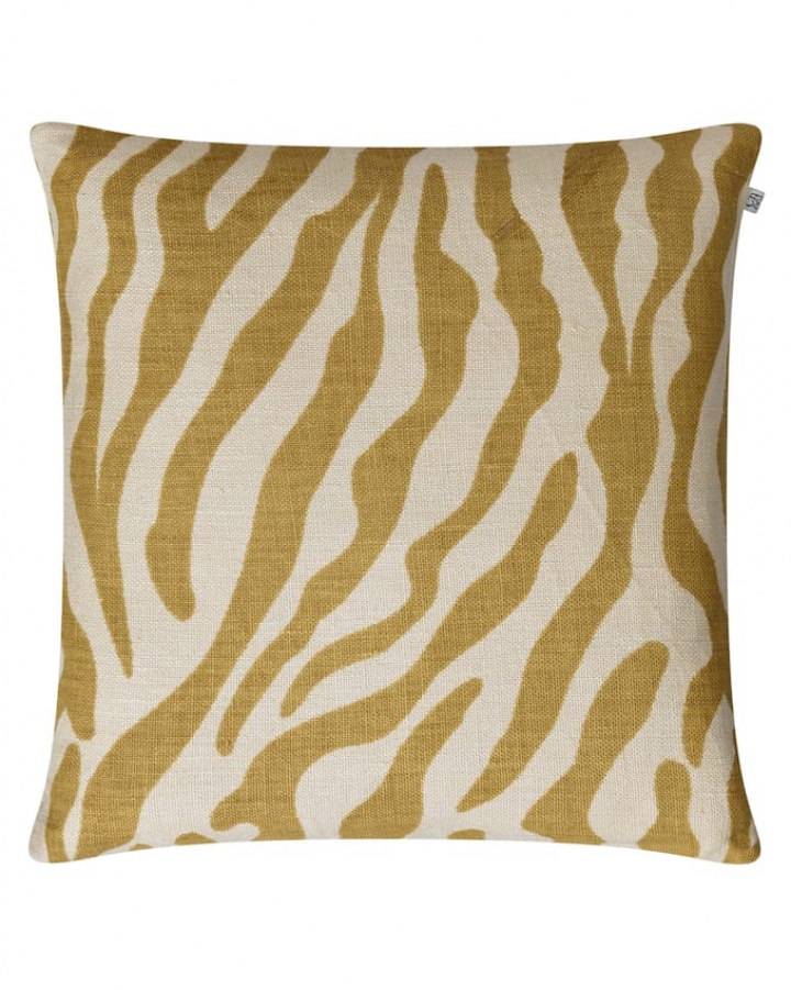 Zebra - Lt. Beige/Spicy Yellow i gruppen Kuddar / Stil / Prydnadskuddar hos Chhatwal & Jonsson (ZCC440134-15B)