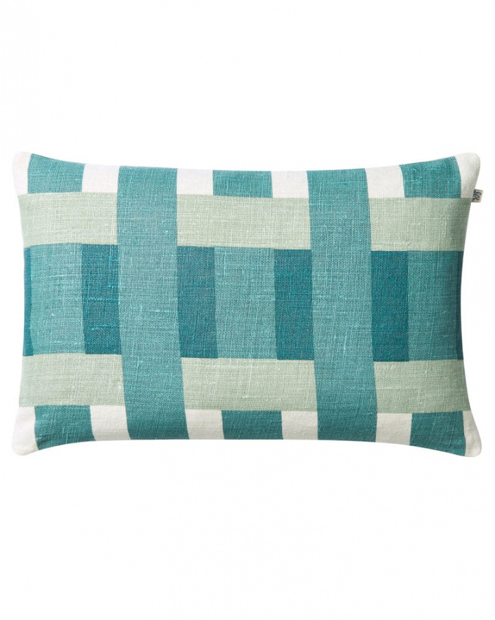 Benaras - Heaven Blue/Aqua/Palace Blue i gruppen Kuddar / Stil / Prydnadskuddar hos Chhatwal & Jonsson (ZCC650250-25)