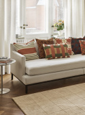 Benaras - Apricot Orange/Khaki/Cactus Green