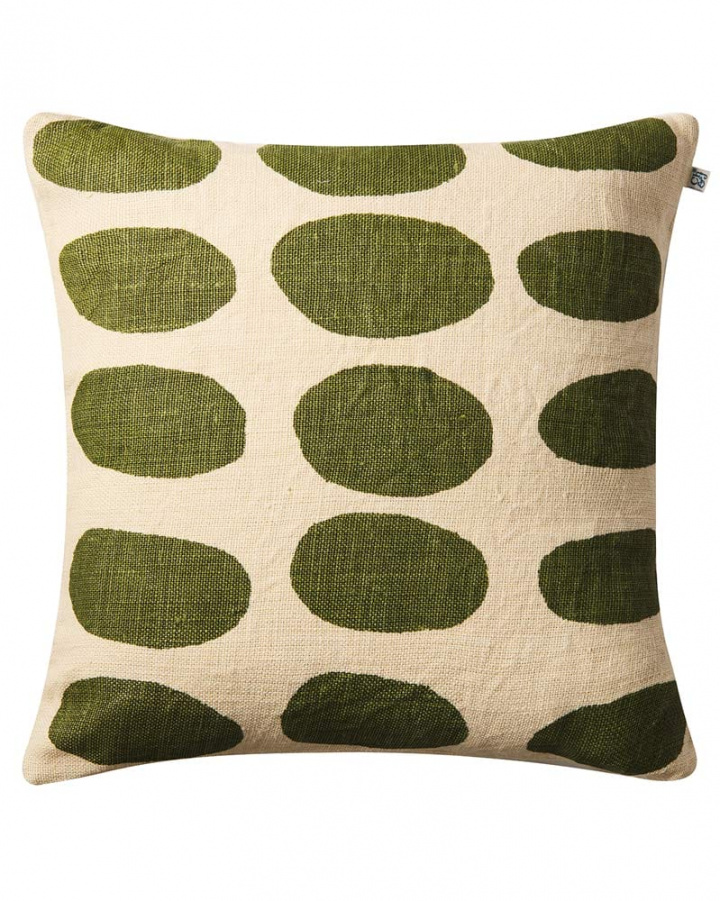 Asim - Light Beige/Cactus Green i gruppen Kuddar / Stil / Prydnadskuddar hos Chhatwal & Jonsson (ZCC660172-24B)