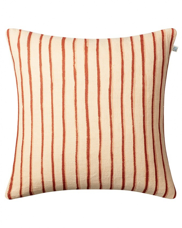 Jaipur Stripe - Lt. Beige/Apricot/Rose i gruppen Kuddar / Stil / Prydnadskuddar hos Chhatwal & Jonsson (ZCC670161-17B)