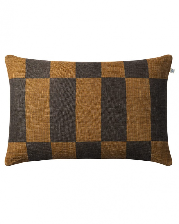 Samar - Light Beige/Dark Brown/Taupe i gruppen Kuddar / Stil / Prydnadskuddar hos Chhatwal & Jonsson (ZCC690280-24B)