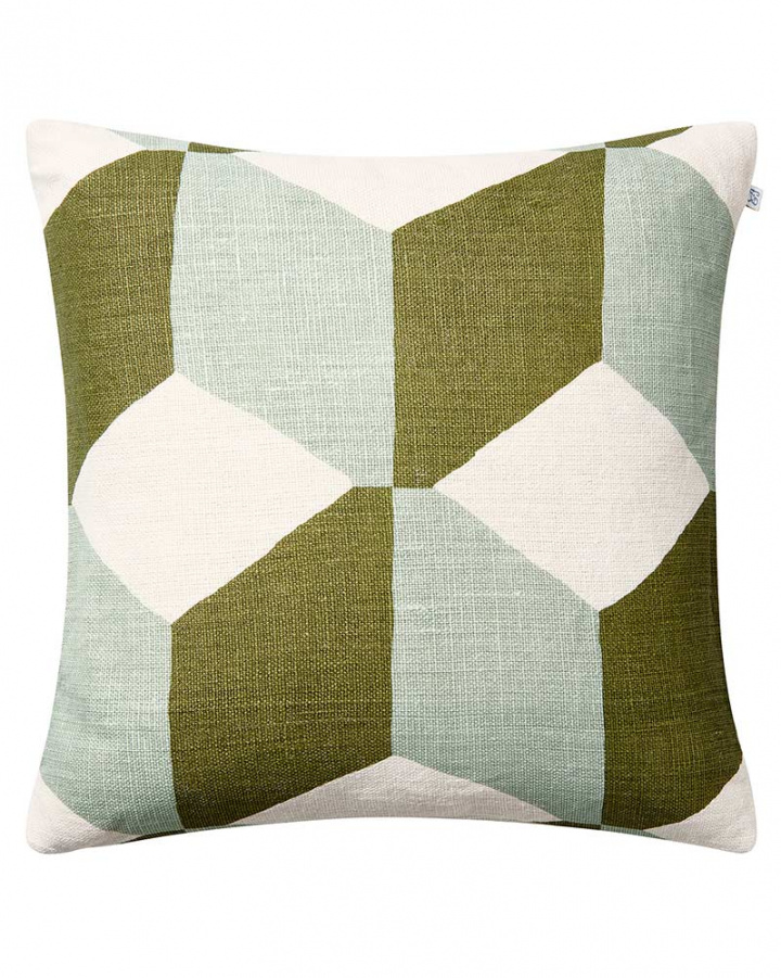 Hawa - Aqua/Cactus Green i gruppen Kuddar / F�rg / Gr�n hos Chhatwal & Jonsson (ZCC710152-23)