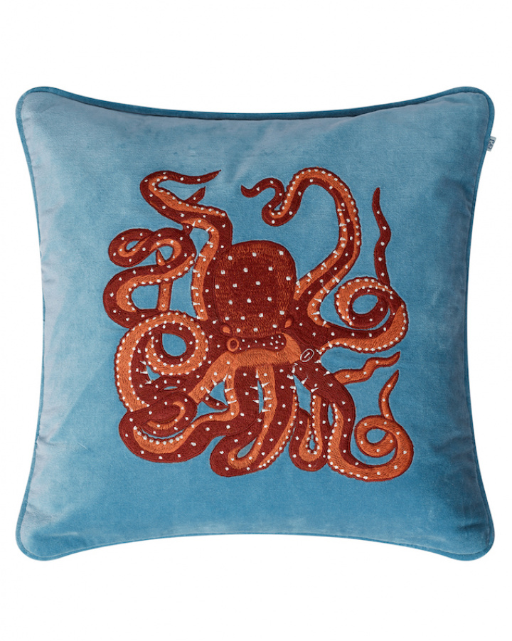 Octopus - Heaven Blue/Orange/Rose i gruppen Kuddar / Stil / Prydnadskuddar hos Chhatwal & Jonsson (ZCC850150-15V)