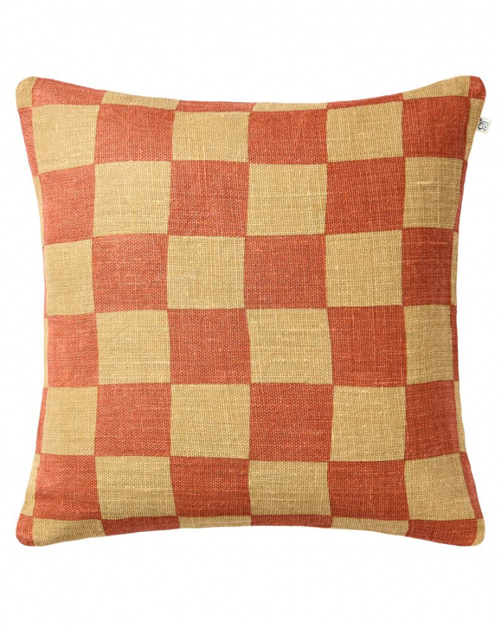 Buffalo Check - Khaki/Apricot Orange i gruppen Sommar 2026 hos Chhatwal & Jonsson (ZCC930111-27)