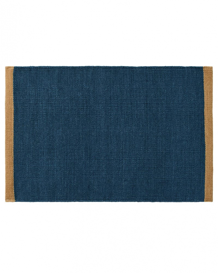 Tarun - Dark Blue/Beige D�RRMATTA i gruppen Mattor / Storlek / Mattor 60x90 cm hos Chhatwal & Jonsson (ZDM733054-22)