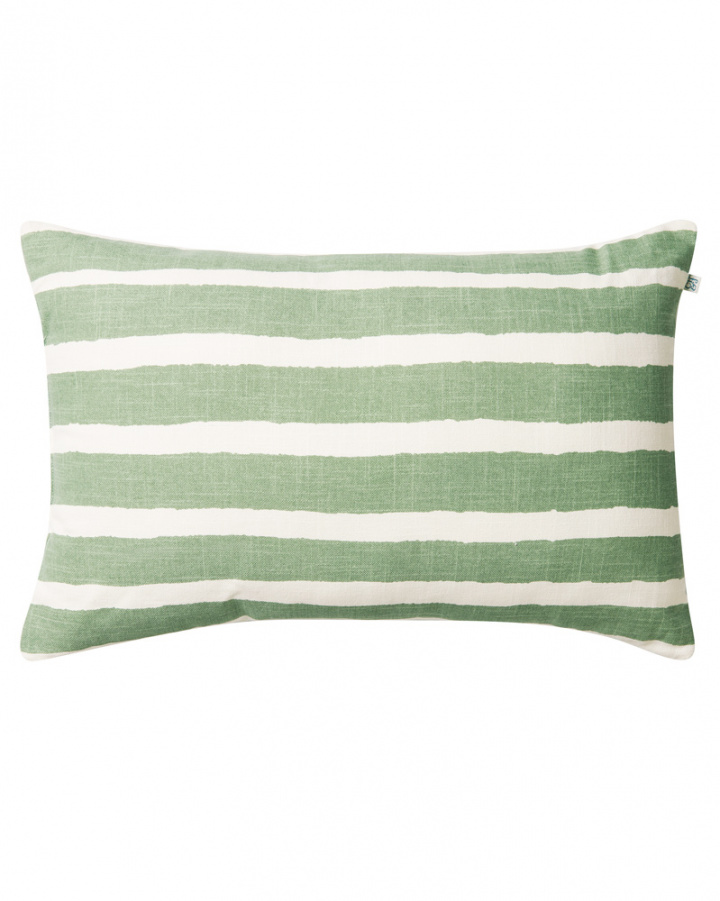 Block Stripe - Sage/Off White OUTDOOR i gruppen hos Chhatwal & Jonsson (ZOIC070274-25)