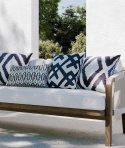 Ikat Delhi - Blue/Heaven Blue OUTDOOR