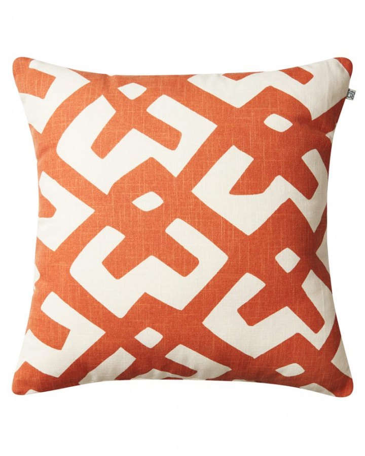 Dadra - Apricot Orange/Off White OUTDOOR i gruppen Kuddar / Rum / Uterum hos Chhatwal & Jonsson (ZOIC590161-25)